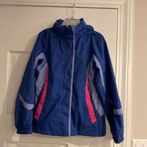 Girls L.L. Bean lined jacket size large.